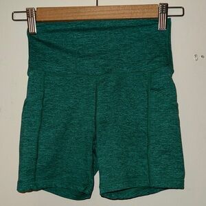 Aerie Teal Bike Shorts